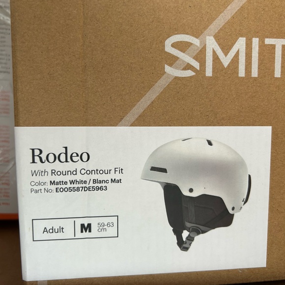 SMITH Rodeo Matte White
Snowboard Helmet Adult
M
59-63 New - Picture 3 of 16